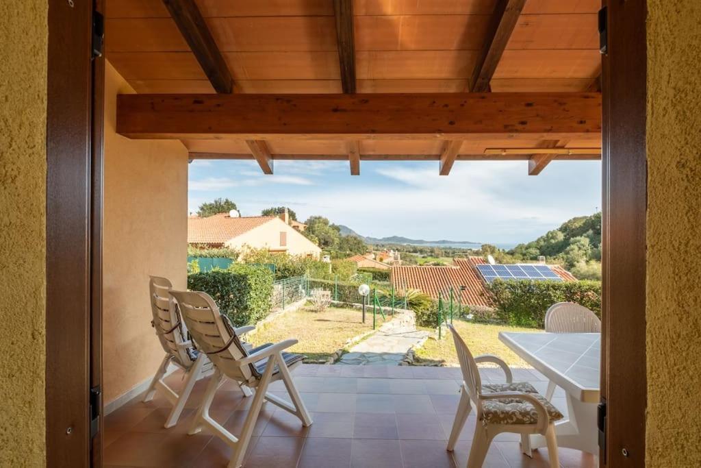 Sea View- 5 Minutes From The Beach Garden, Wi-Fi, Bbq Costa Rei Exterior photo